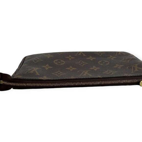Authentic Louis Vuitton Monogram Pochette Accessories Mini Top Handle Bag - Picture 4 of 12